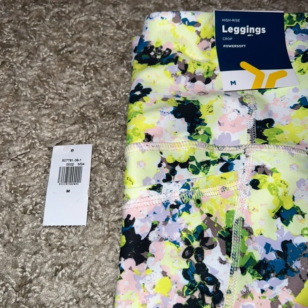 NWT!! Old Navy High-Waisted PowerSoft Side-Pocket Crop Leggings - Sz M - Picture 10 of 10